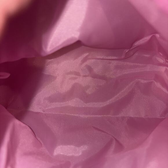 2 Clinique Cosmetic/Makeup Bag Cherry Print And Geometric Cube Print - Picture 9 of 9